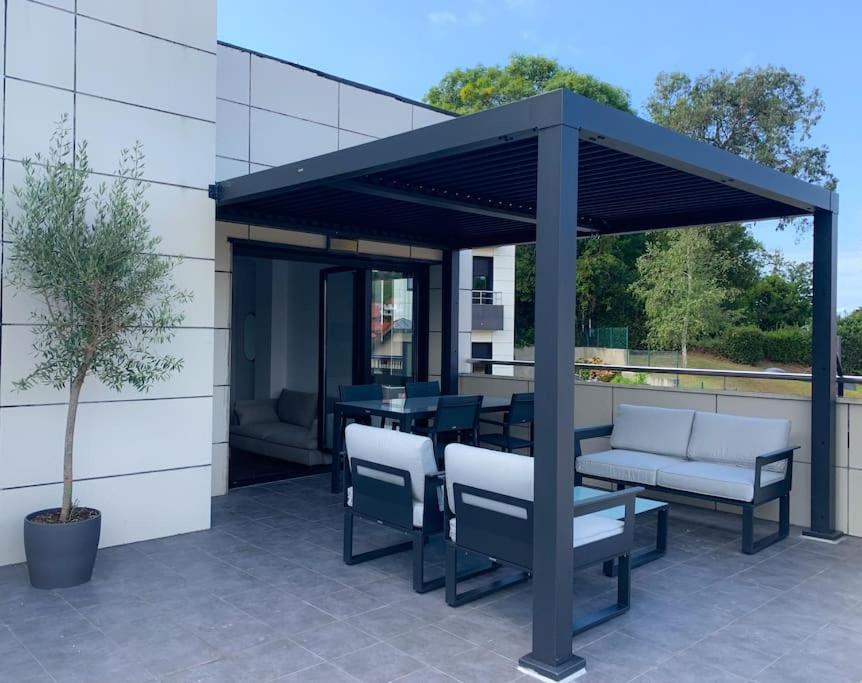 Atico Con Esplendida Terraza Leilighet Comillas Eksteriør bilde