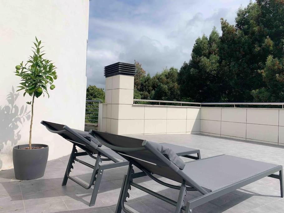 Atico Con Esplendida Terraza Leilighet Comillas Eksteriør bilde